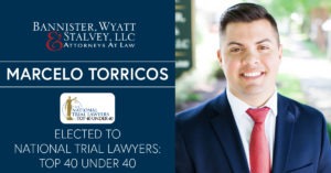 Marcelo Torricos Named as The National Trial Lawyers: Top 40 Under 40 Member